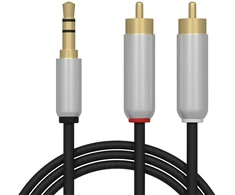 Blow Pūt Jungtis WT.3.5ST-2xRCA 1,5 m METALAS