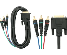 Blow OEM DVI kabeliai - 3xRCA 3m