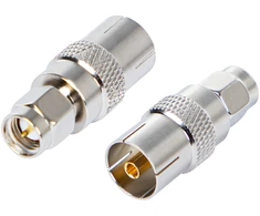 Blow SMA adapteris: SMA PLUG-ANTENNA SOCKET