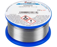 9409# Alavas 1,50/250g/litavimo viela lc60-sw26 cilindras