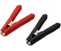 96-711# Oem Krokodilo jungtis 400A izoliuoti - juoda - raudona 2vnt