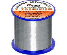 9683# Alavas 0,90/500g/litavimo lydmetalis lc60-sw26 cilindras