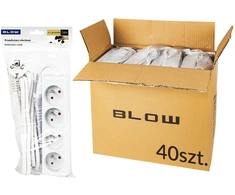 Blow Prailginimo laidas PR-470P 1.5 m 4Gu 3x1.5 baltas