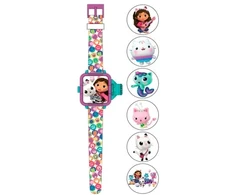 „Accutime“ – LCD projektoriaus laikrodis „Gabby's Dollhouse“ (910364)