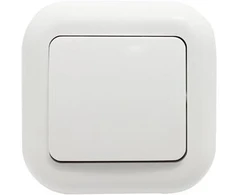 Łącznik Jungiklis n/t 10A, 250V, 1 poliaus, VENTILIATORIUS, baltas