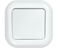 Łącznik Jungiklis p/t 10A, 250V, laiptams, ventiliatorius, baltas