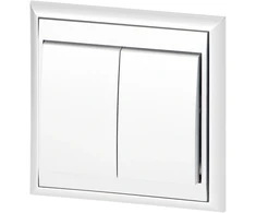 Łącznik Luna šviestuvo jungiklis, 10A, 250V, WP-2L, baltas