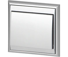 Łącznik Luna vienpolis srovės jungiklis, 10A, 250V, WP-1L, sidabrinis