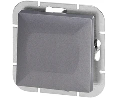 Łącznik Perlų laiptų jungiklis, 10A, 250V, WP-5P, antracitas