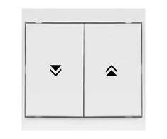 Łącznik Roletų jungiklis p/t Luna, 10A, 250V, WP-10L, baltas