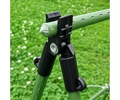 Łącznik Viršutinio spaustuko vyrio T formos jungtis sodo stulpams 11 mm, 4 vnt.