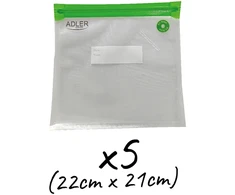 Adler AD 4514.1 Vacuum bags set, Baltas | Adler