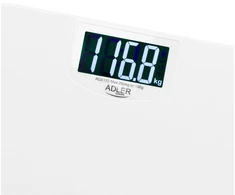 Virtuvinės svarstyklės Adleris AD 8193 baltos vonios svarstyklės - 250 kg