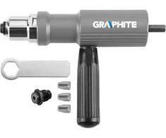Elektrinio Grąžto Adapteris Kniediklis GRAPHITE 56H634 (2.4 3.2 4 4,8 mm)