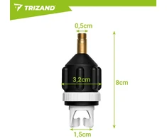 Adapteris do zaworu do pompowania deski SUP Trizand