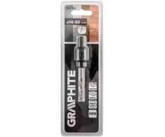 Graphite Adapteris su centravimo grąžtu bimetaliniams skylių pjūklams 14-30 mm, šešiakampis