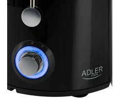 Adler AD 4133 Sulčiaspaudė 1000 w, galingumas maksymalna 2000 w, 2 prędkości, otwór 75 mm, sitko ze stali nierdzewnej, dzbanek 1 l, indas na miąższ 2 l, bez bpa