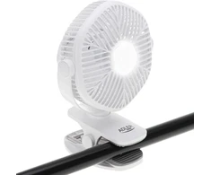Ventiliatorius Adler AD 7335 Wentylator akumulatorowy 5?/12,7cm su klipsem - usb / led