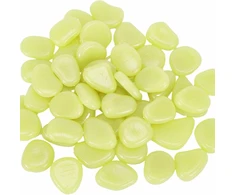 ATL Fluorescenciniai polistireno akmenukai, 100 vnt., 2-3 cm, geltoni
