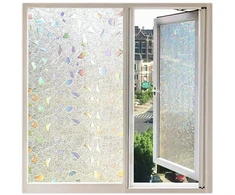 ATL Langų plevelė PVC, skaidri, 200x45 cm, kamienų raštas