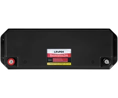Vipow Akumuliatorius LiFePO4 100Ah 25,6 V akumuliatorius su BMS