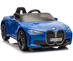Lean Cars Vaikiškas elektrinis automobilis BMW i4 4x4 JE1009 mėlynas