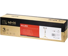 Orno ALLED 2x50W prožektorius su stovu ir laidu