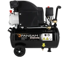 Oro kompresorius 15 KW 8 bar 412lmin resiverio tal 24L 2 slegio manometr 2 greito jungimo movai