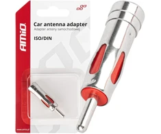 Antenos adapterio redukcija, ISO DIN kištukas, tiesus amio-03965