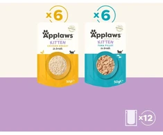 Applaws – Multipack – Kitten Broth – 12 × 50 g