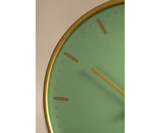 Arne Jacobsen Clocks Arne Jacobsen - Miesto rotušės sieninis laikrodis - Ø21 cm - Žalias