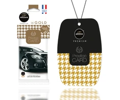 Aroma Car Oro gaiviklis Aroma Prestige Card auksinis