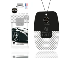 Aroma Car Oro Gaiviklis Aroma Prestige Card sidabrinis
