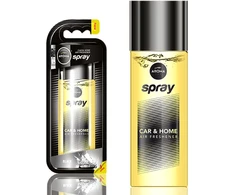 Aroma Car Oro gaiviklis aromatinis purškiklis juodas