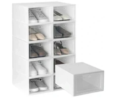 ATL DA603A Pudełko organizer na obuwie 10 vnt balta