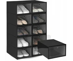 ATL DA603B Pudełko organizer na obuwie 10 vnt juoda