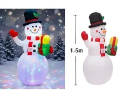 ATL DA798 Pompowany bałwan led 150cm