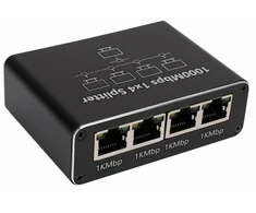 ATL HD43B Rozdzielacz sieciowy 1x4 rj45