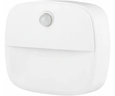 ATL LED naktinė lemputė su judesio jutikliu, 3000K, 6x4x2 cm, balta