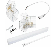 Lubinis šviestuvas ZD211C LED lempa, 7 šešiakampiai, 234x244 cm