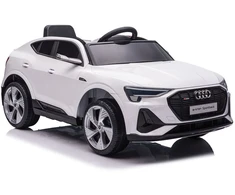 Lean Cars Baltas Audi E-Tron QLS-6688 elektrinis automobilis