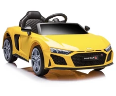 Audi R8 Lift A300 akumuliatoriaus automobilio LED žibintai su nuotolinio valdymo pulteliu, geltoni