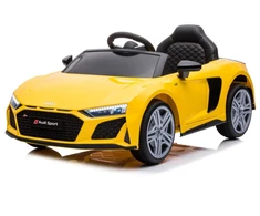 Audi R8 Lift A300 akumuliatoriaus automobilio LED žibintai su nuotolinio valdymo pulteliu, geltoni