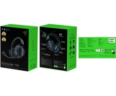 Razer Blackshark V3 Pro juodos belaidės ausinės su mikrofonu