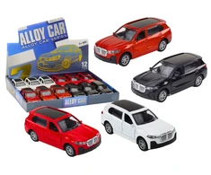 Lean Toys 1:32 Mastelio Lengvasis Automobilis su Šviesos ir Garso Efektais