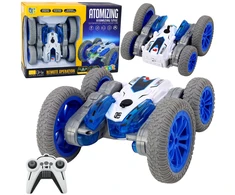 Lean Toys Nuotoliniu būdu valdomas triukų automobilis su šviesos efektais