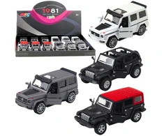 Lean Toys Visureigis Metalinis 1:36, Traukiamasis Mechanizmas, Atidaromos Durys