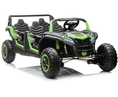 Lean Cars Elektromobilis Buggy A033 4x4 24V, žalias