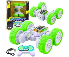 Lean Toys Radijo bangomis valdomas akrobatinis automobilis 1:32