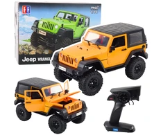 Double E Nuotoliniu būdu valdomas visureigis Jeep Wrangler Rock Crawler 1:14